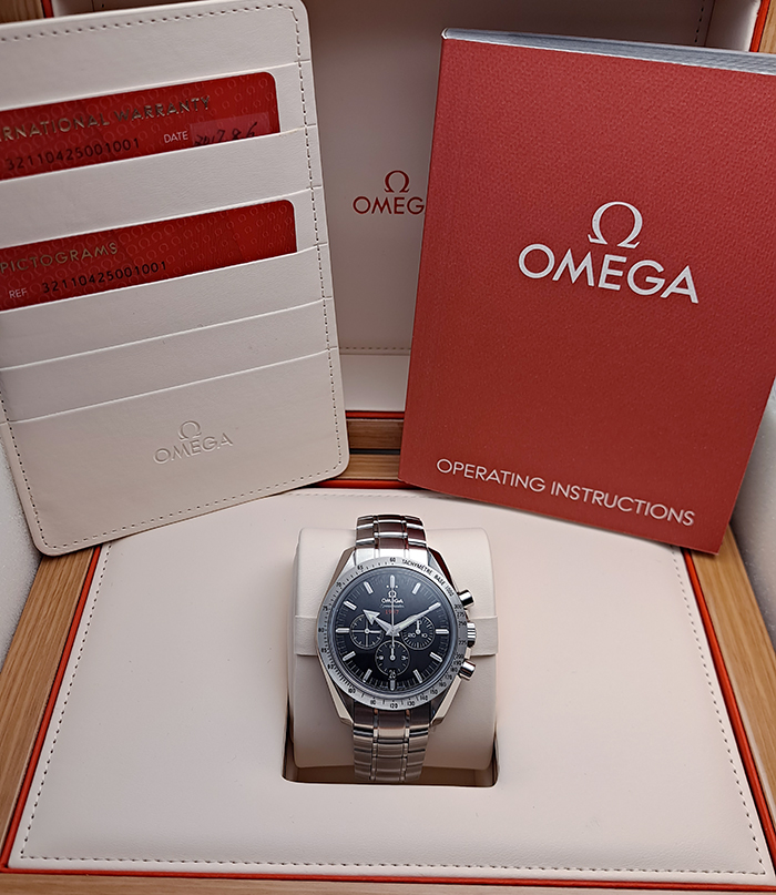 Omega Speedmaster 1957 Broad Arrow Co-Axial Chronograph Ref. 321.10.42.50.01.001